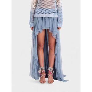 Actitude Twinset Women Actitude Twinset Asymmetric Tulle Skirt